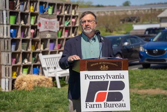 President Rick Ebert at Rural Road Safety Event DSC00535-580x390px